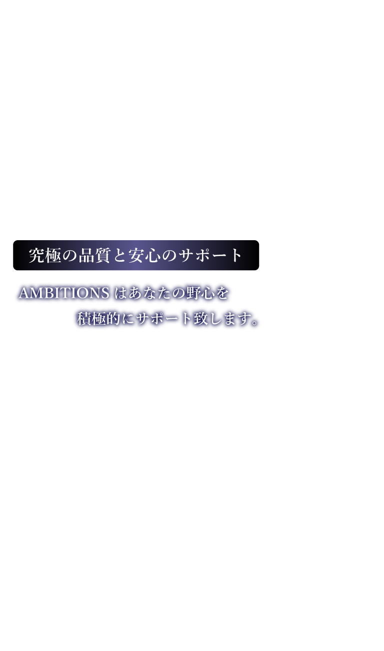 あなたのビジネスに究極の品質と安心のサポートを。